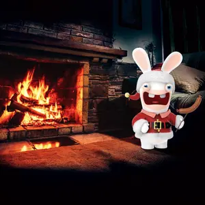 Children's boxer shorts Freegun Lapins Crétins Christmas image-2