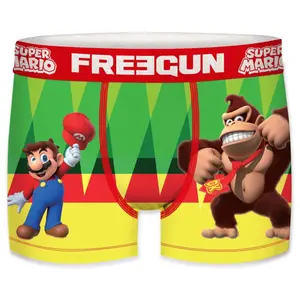 Children's boxer shorts Freegun Super Mario Bros Donkey Kong image-0