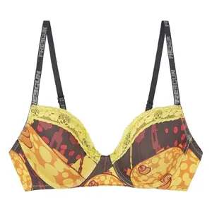 Ensemble soutien gorge string imprimé femme Freegun image-1
