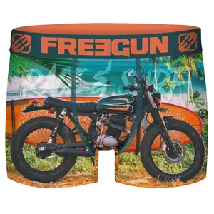 Children's boxer shorts Freegun Summer Surf Vibes Moto image-0