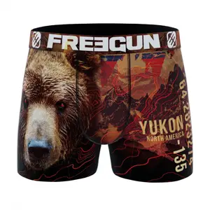 Children's boxer shorts Freegun Animail Savage Bear image-0