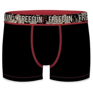 Boxer en coton bio fleur Freegun image-0