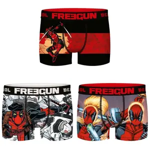Boxer Freegun Deadpool (x3) image-2