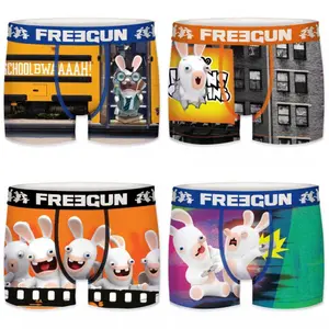 Boxer Freegun Lapins Crétins (x4) image-0