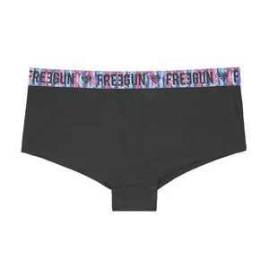 Shorty en coton bio avec ceinture sublimation femme Freegun image-0