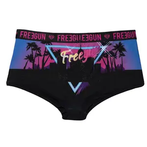 Shorty tropical neon nuit femme Freegun image-1