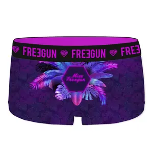 Shorty tropical neon sheet girl Freegun image-0