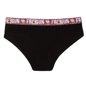 Boxer en coton avec ceinture fine papillon femme Freegun image-0
