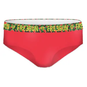 Cotton boxer shorts with thin watermelon waistband girl Freegun image-0