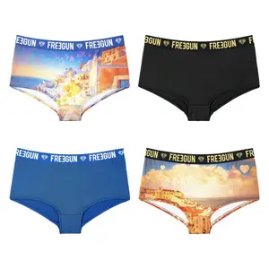 Girls' shorty Freegun Romantic Cities (x3) image-1