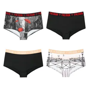 Girls' shorty Freegun Romantic Cities (x3) image-0