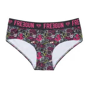 Girls' boxer shorts Freegun (x4) image-1