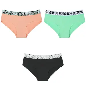 Girl's cotton panties Freegun (x3) image-0