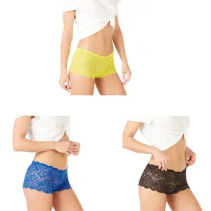 Boxer en dentelle femme Freegun (x3) image-6