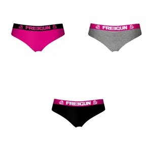Boxer en coton uni femme Freegun (x3) image-4
