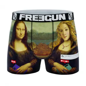 Boxer Freegun Art Attack Mona VS Venus image-0
