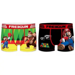 Children's boxer shorts Freegun Super Mario Bros (x2) image-0