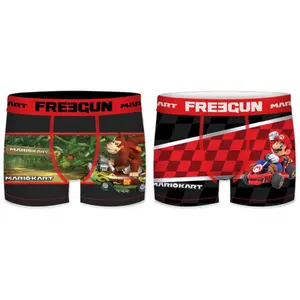 Children's boxer shorts Freegun Mario Kart (x2) image-0