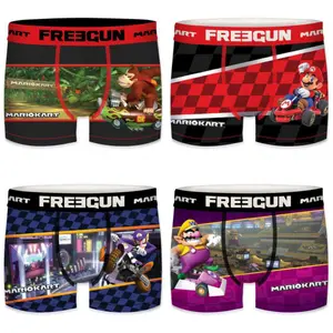 Children's boxer shorts Freegun Mario Kart (x4) image-0
