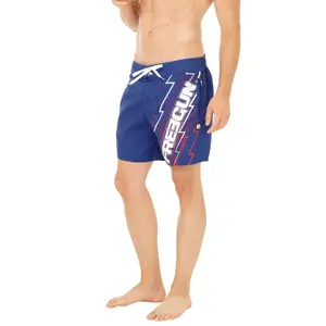 Short de bain court avec ceinture demi-élastiquée Freegun image-0