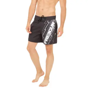 Short de bain court avec ceinture demi-élastiquée Freegun image-0