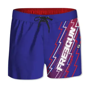 Short de bain court ceinture demi-élastiquée enfant Freegun Eclair image-0