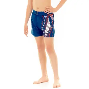 Short de bain court ceinture demi-élastiquée enfant Freegun Eclair image-2