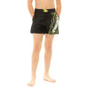 Short de bain court ceinture demi-élastiquée enfant Freegun Eclair image-0