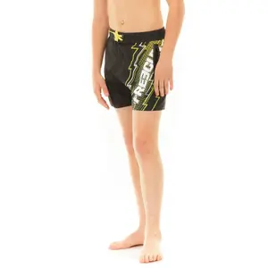 Short de bain court ceinture demi-élastiquée enfant Freegun Eclair image-1