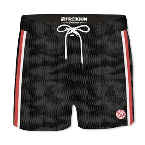Short de bain ceinture plate enfant Freegun soft touch Hex image-0