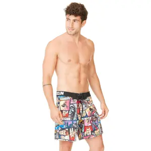 Short de bain court avec ceinture tissée Freegun GTA image-1