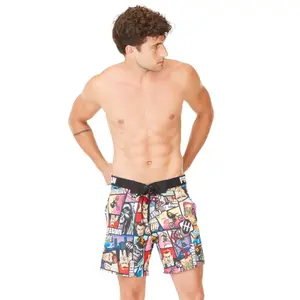 Short de bain court avec ceinture tissée Freegun GTA image-0