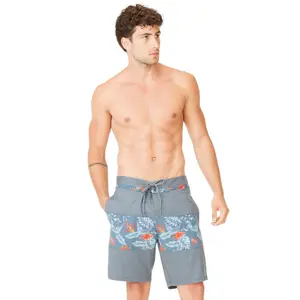 Cotton Touch Long Swim Shorts Freegun Flow image-0