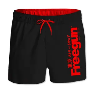 Short de bain court ceinture élastique enfant Freegun Logo image-0