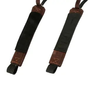 Grip étrivières cuir Freejump Pad image-4