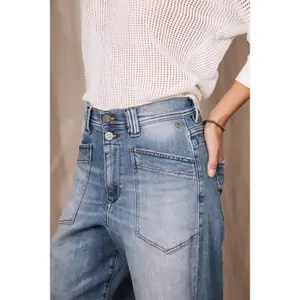 Women's wide leg jeans Freeman T Porter Gaby image-3