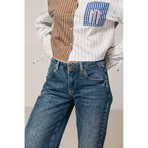 Vrouwen wide leg jeans Freeman T Porter Agatha image-4