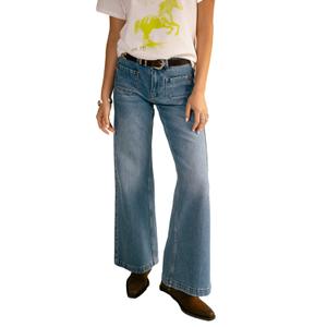 Damesjeans met wijde pijpen Freeman T Porter Jessy SDM