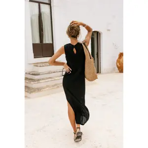 Women's long dress Freeman T Porter Rommy Mesh image-6