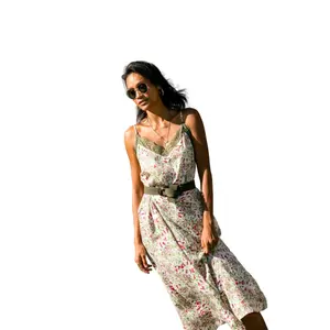 Women's long dress Freeman T Porter Melina Peacock