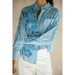 Women's blouse Freeman T Porter Chella Bleached Flowers image-4