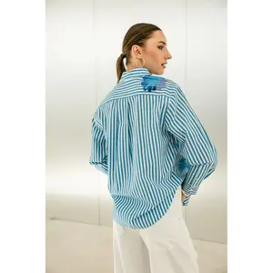 Women's blouse Freeman T Porter Chella Bleached Flowers image-2