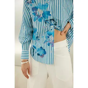 Women's blouse Freeman T Porter Chella Bleached Flowers image-3