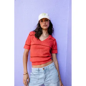 Women's T-shirt Freeman T Porter Polane Fancy Rib image-6