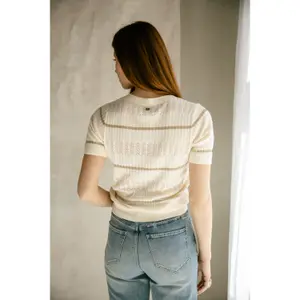 Women's T-shirt Freeman T Porter Polane Fancy Rib image-1