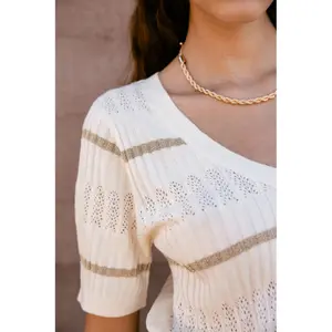 Women's T-shirt Freeman T Porter Polane Fancy Rib image-1