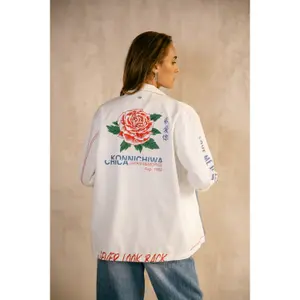 Woman's shirt Freeman T Porter Venty Roses image-1