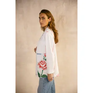 Woman's shirt Freeman T Porter Venty Roses image-2