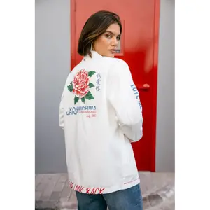 Woman's shirt Freeman T Porter Venty Roses image-2