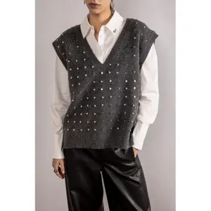 Women's sleeveless sweater Freeman T Porter Pray image-1